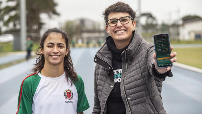 Atleta acompanhada pela Soul Brasil Esportes